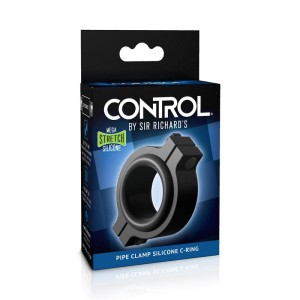 Penis Or Testicles Ring Control Pipe-clamp Silicone