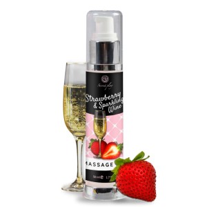 Massage Oil Strawberry And Sparkling Wine