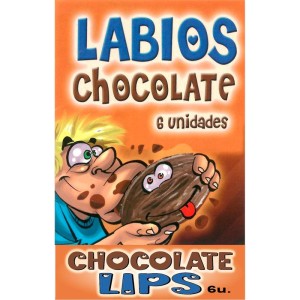 Comic Box Vagina-shaped Dark Chocolate 6 Units