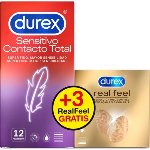 Pack Of Total Contact 12 Units And Real Feel 3 Units