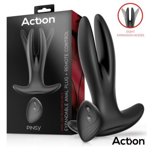 Pinsy Expandable Butt Plug With Remote Control