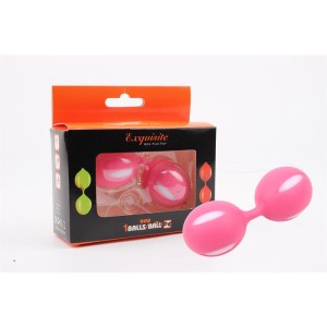 Ben Wa Balls Silicone 10.3 Cm Pink