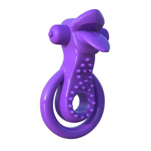 Fantasy C-ringz Lovely Licks Couples Ring Purple