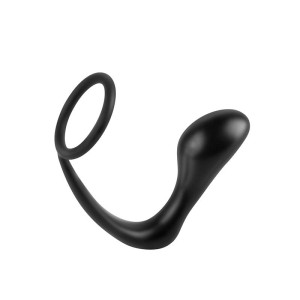 Anal Stimulator Ass-gasm Cockring Plug  Colour Black