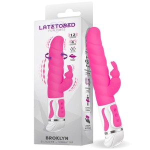Broklyn Vibe And Rotator With Rabbit Silicone