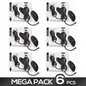 Pack Of 6 Shove Thrusting And Vibrating Egg With Remote Control