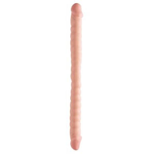 Basix Rubber Works  45,7 Cm Double Dong Colour Flesh