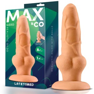 Gerd Realistic Dildo With Testicles 8.1 Flesh
