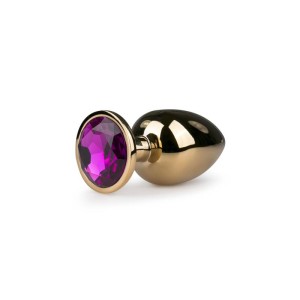 Metal Butt Plug No. 6 Gold/purple