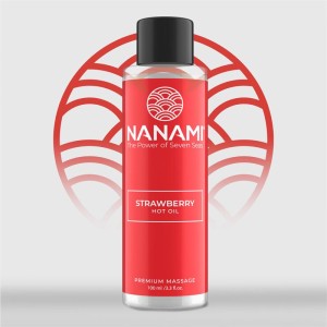 Hot Oil Massage Sweet Strawberry Aroma Heat Effect 100 Ml