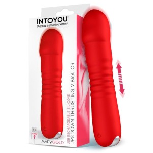 Marygold Stimulator With Thrusting Up & Down Movement Usb Silicone