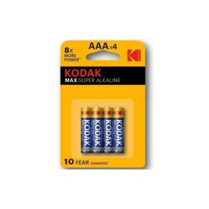 Alkaline Super Max Aaa Lr3 Battery Blister Of 4