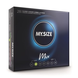 My Size Mix Size 49 Box Of 28 Uds