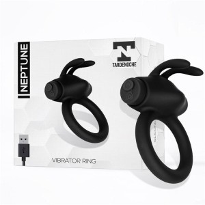 Neptune Vibrating Ring Silicone Rechargable Usb