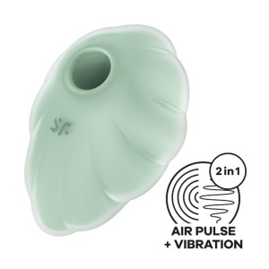 Cloud Dancer Clit Sucker And Vibe Mint