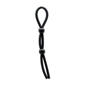 Rimba Latex Play Penis And Ball Strap Black