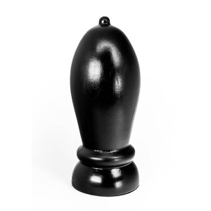 Butt Plug Rolling Black 24 Cm