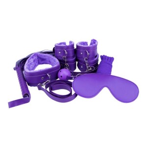 Loving Joy Beginners Bondage Kit Purple (8 Piece)