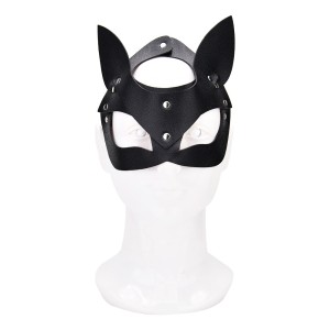 Bound To Play Kitty Cat Face Mask Black
