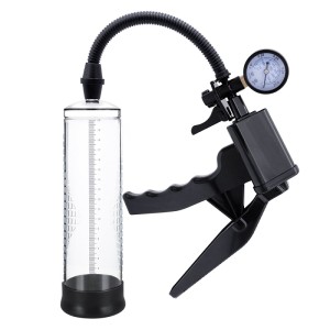 Rev-pump Gauge Pistol Grip Penis Pump
