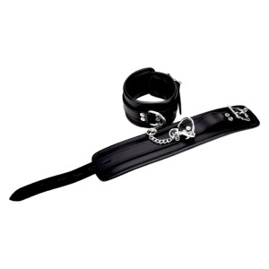 Bound Leather Wrist Restraints