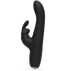 Fifty Shades Of Grey Greedy Girl Rechargeable Slimline Rabbit Vibrator
