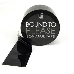 Bound To Please Bondage Tape Black