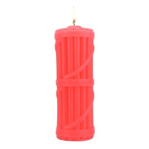 Bound To Play. Hot Wax Candle Red