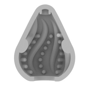 Rev-sleeves Egg-shaped Masturbator Spiral