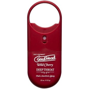 Doc Johnson Goodhead To-go Deep Throat Spray Wild Cherry