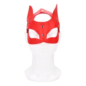 Bound To Play Kitty Cat Face Mask Red