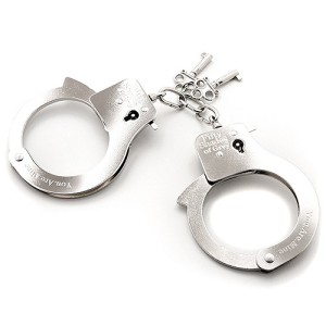 Fifty Shades Of Grey You. Are. Mine. Metal Handcuffs