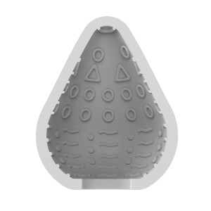 Rev-sleeves Egg-shaped Masturbator Wavy