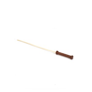 Liebe Seele Cane With Leather Handle Brown