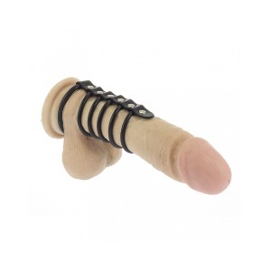 Rimba Rubber Cockrings Tube With Ball Ring