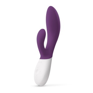 Lelo Ina Wave 2 Rabbit Vibrator Plum