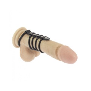 Rimba Rubber Cockrings Tube With Ball Ring