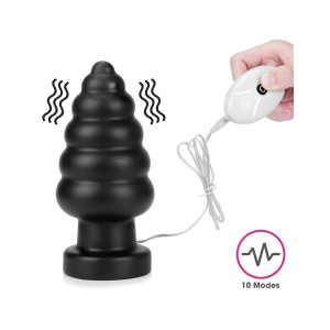 Lovetoy King Size Vibrating Anal Cracker 7 / 18 Cm Zwart