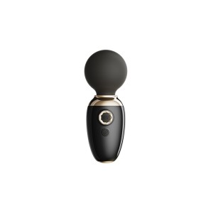 Zalo Ava Heating Mini Wand Vibrator (with App Control) Black