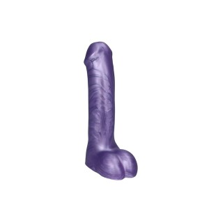 Ylva & Dite Icarus Dildo With Balls Dark Purple