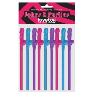 Lovetoy Penis Rietjes Set Van 9