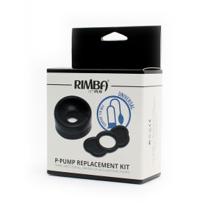 Rimba P-pump P-pump Replacement Kit Of 2 Rings Black