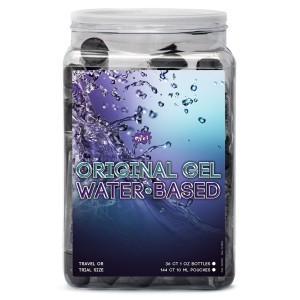 Wet Original Water Based Gel 36 X 30ml. In Counter Bowl Display