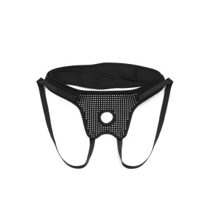 Lovetoy Easy Strap-on Harness (without Dildo) Black & White