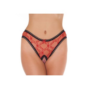 Amorable By Rimba Open String One Size Red