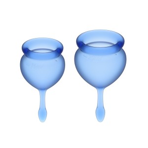 Satisfyer Feel Good Menstrual Cup (dark Blue)