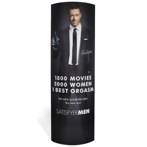 Satisfyer Men Oval Stand Up Display