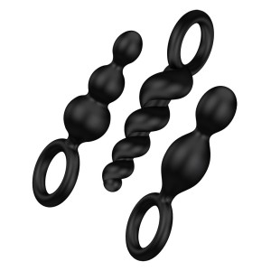 Satisfyer Booty Call Black (set Of 3)