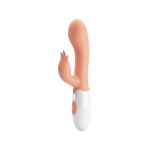 Pretty Love Bloody Mary Rabbit Vibrator With Clitoral Stimulator Nude