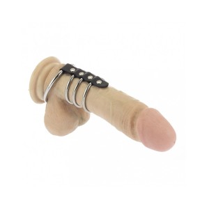 Rimba Metal Cockrings Tube With Ball Ring